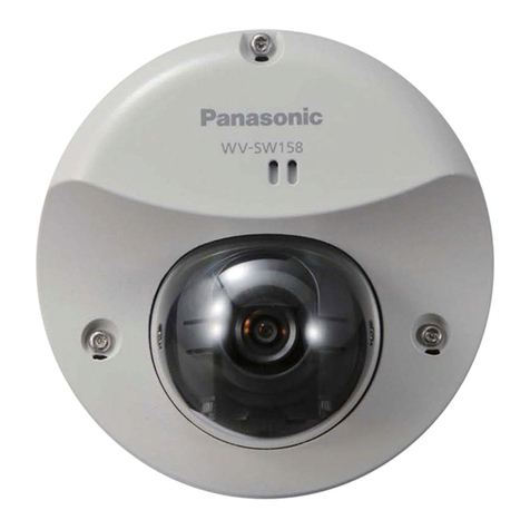 Panasonic WV-SW158 User manual