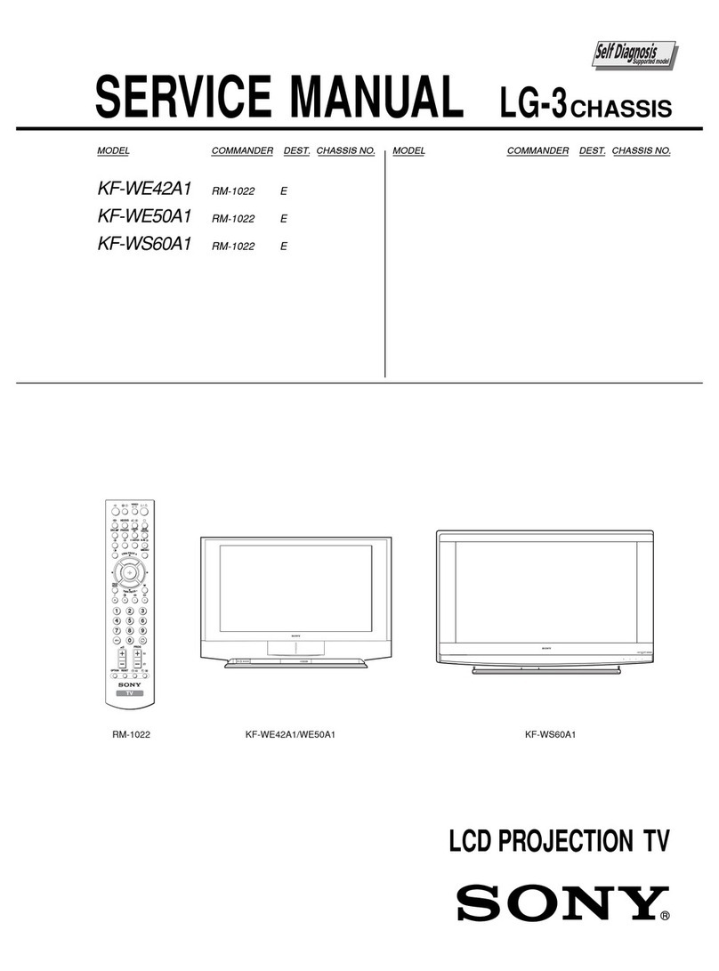 Sony KF-WE50A1 User manual
