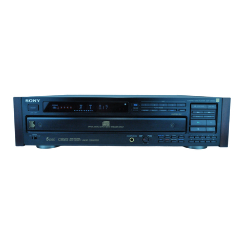 Sony CDP-C75ES User manual