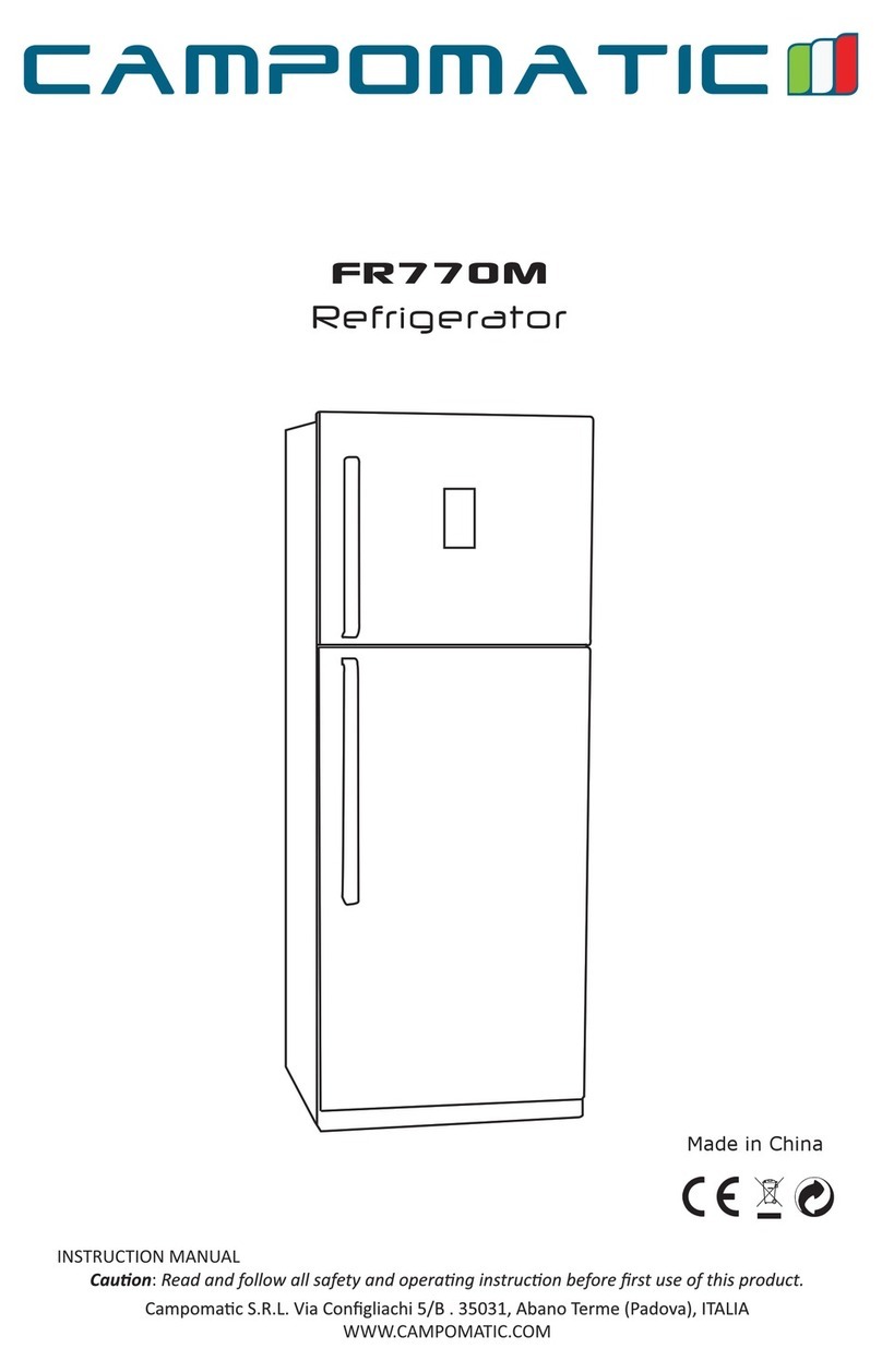Campomatic FR770M User manual