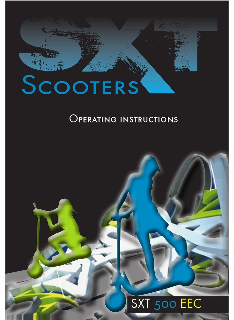 SXT 500 EEC operating instructions