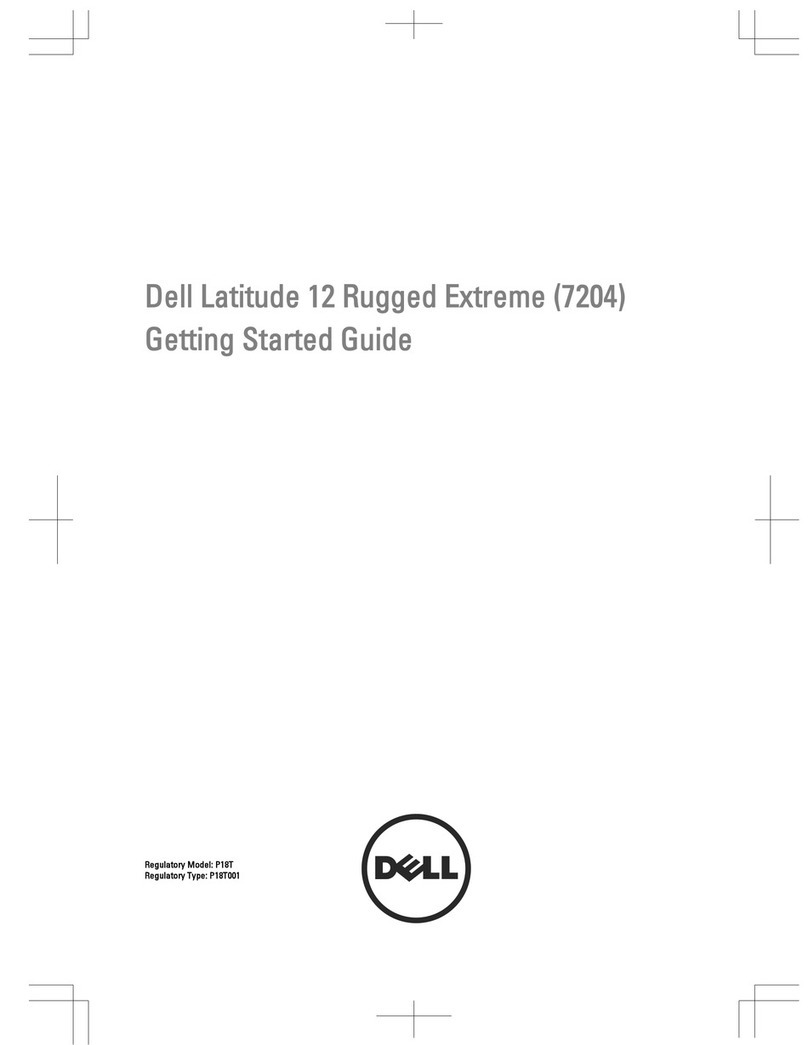 Dell Latitude 12 Rugged Extreme (7204) User manual