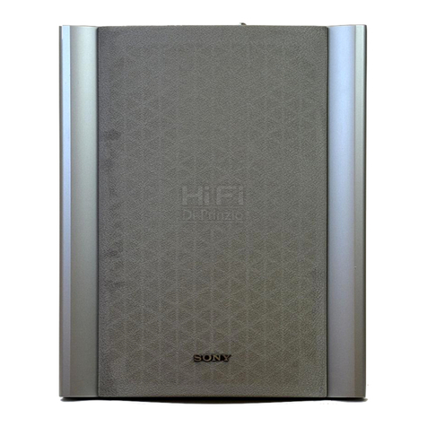 Sony SA-WMS145 Service manual
