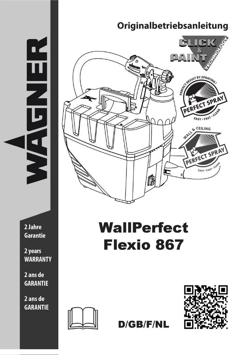 WAGNER WallPerfect Flexio 867 User manual