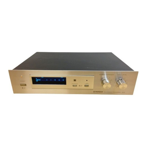 Pioneer RG-2 User manual