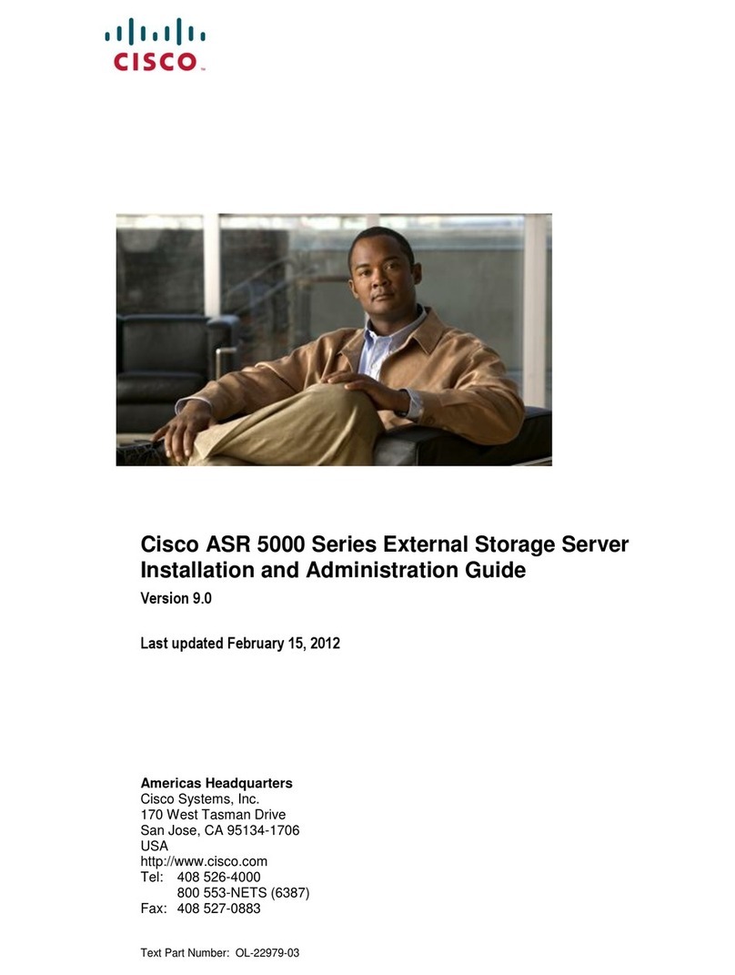 Cisco ASR 5000 Series Installation and administration guide