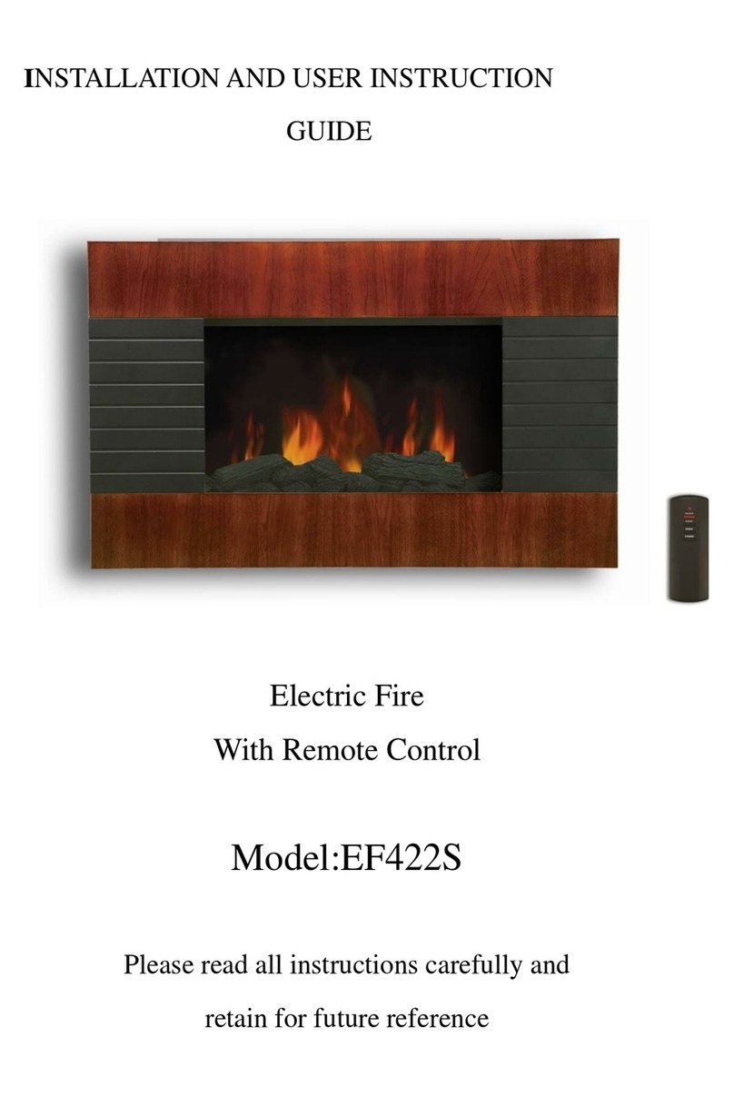 Northwest EF422S Installation and user instruction guide Northwest EF422S Installation and user instruction guide