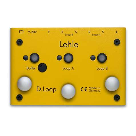 Lehle D.Loop SGoS operating instructions