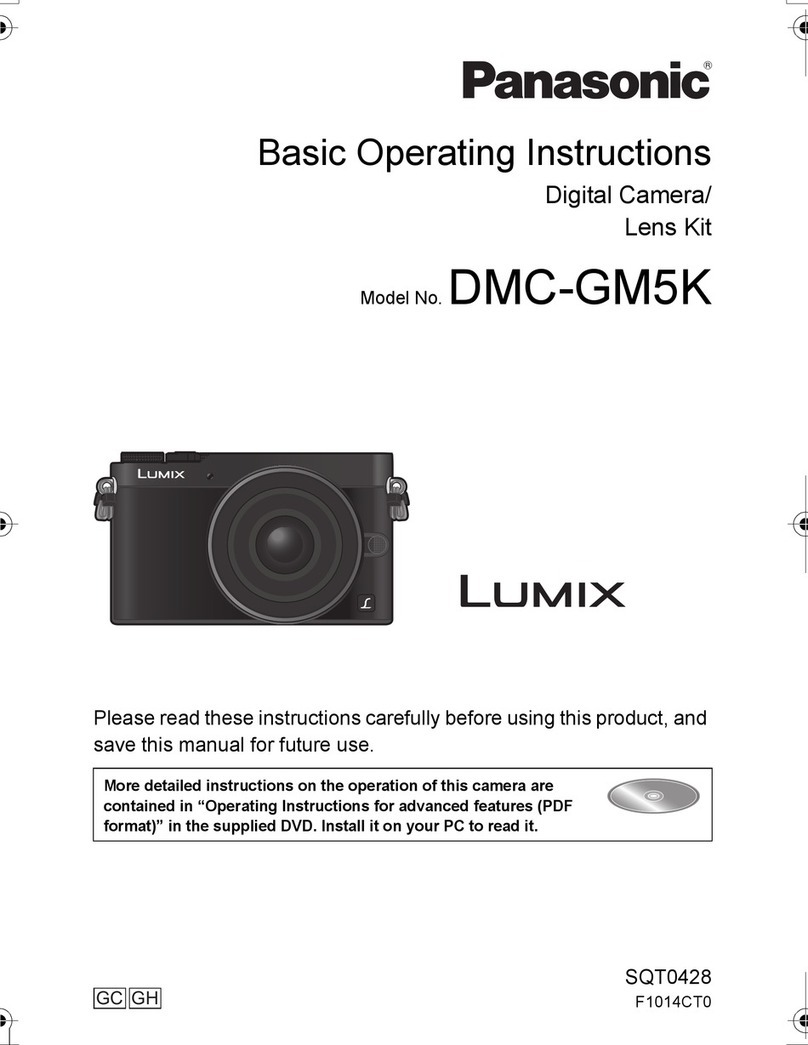Panasonic LUMIX DMC-GM5K Basic operating instructions
