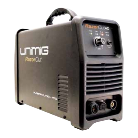 Uni-Mig RazorCut KUPJRRW40 User manual