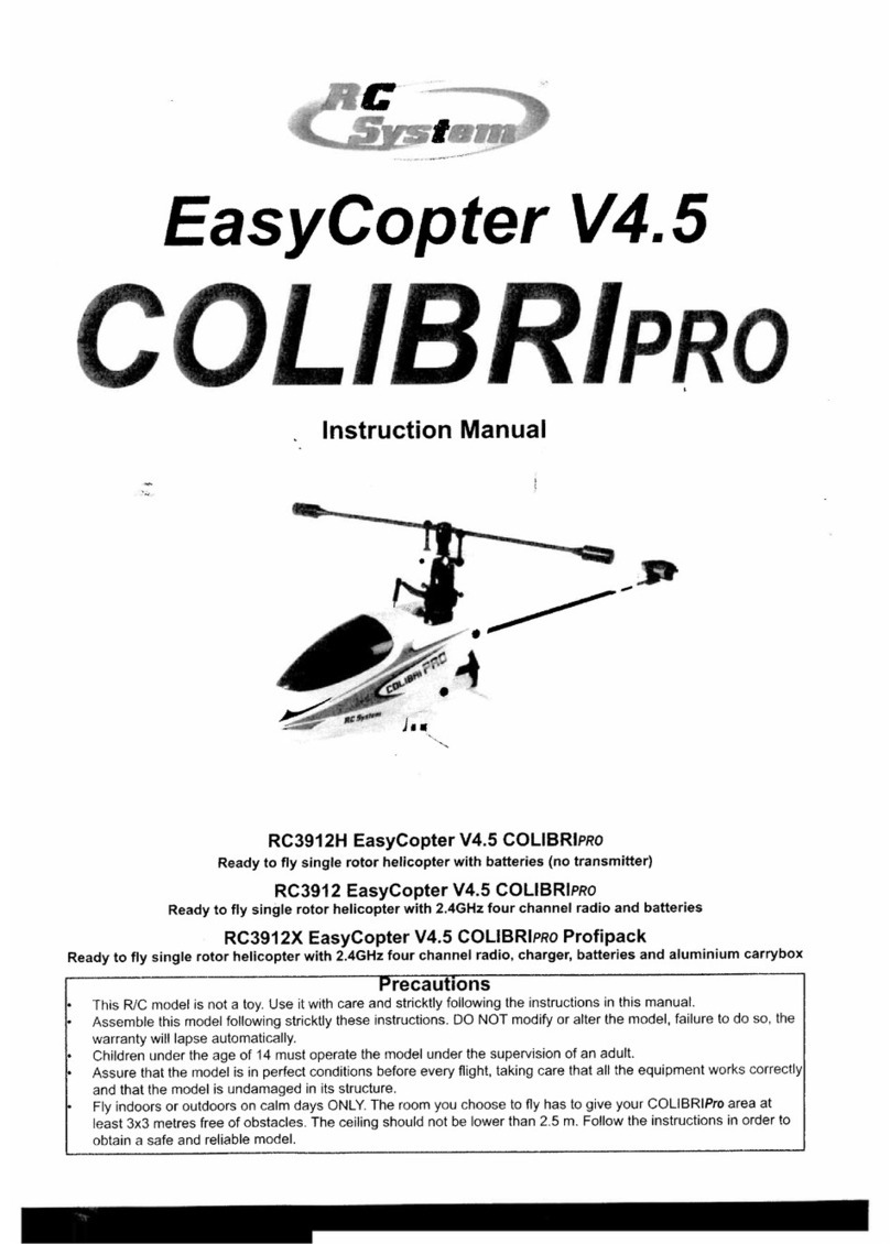 RC System Colibri Pro User manual