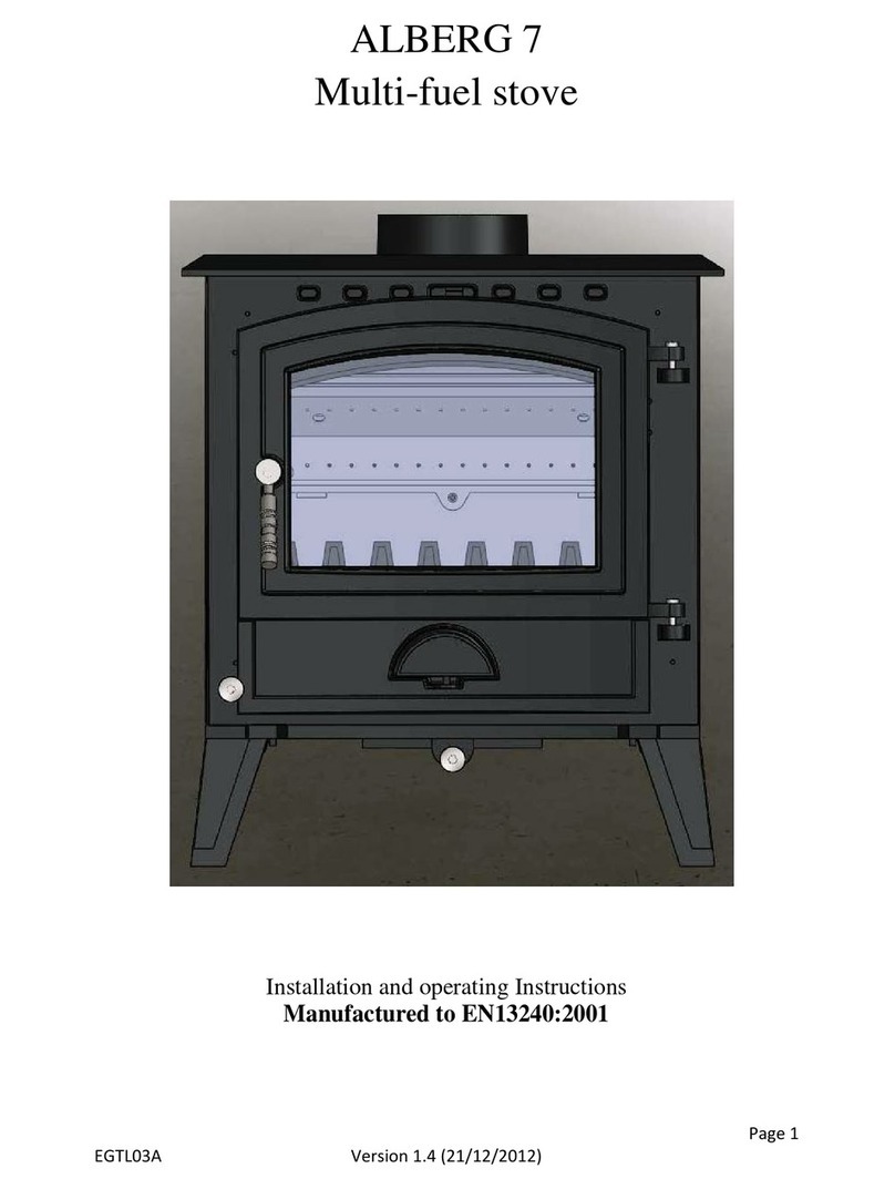 Cast Tec ALBERG 7 Installation and operating instructions