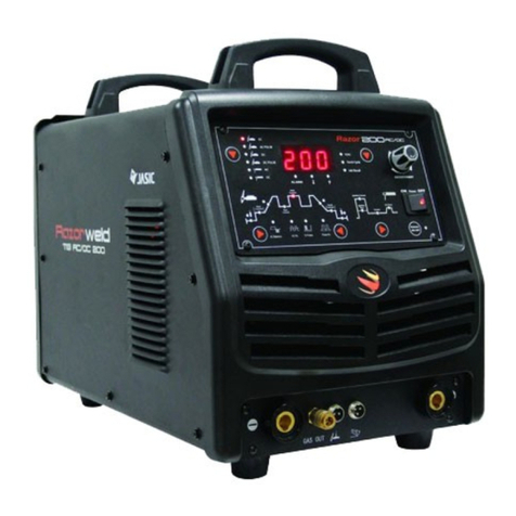 Uni-Mig KUMJRRW200AC/DC User manual