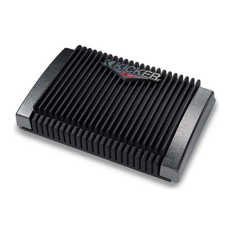 Kicker ZR120 User manual