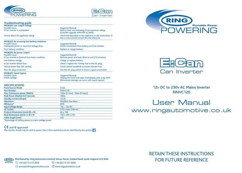 Ring Powering E:Can user manual