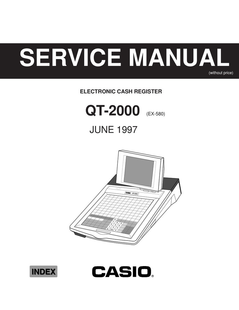Casio QT-2000 User manual Casio QT-2000 User manual