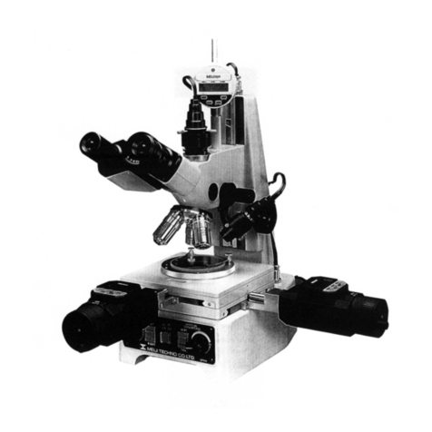 Meiji Techno MT5500 User manual