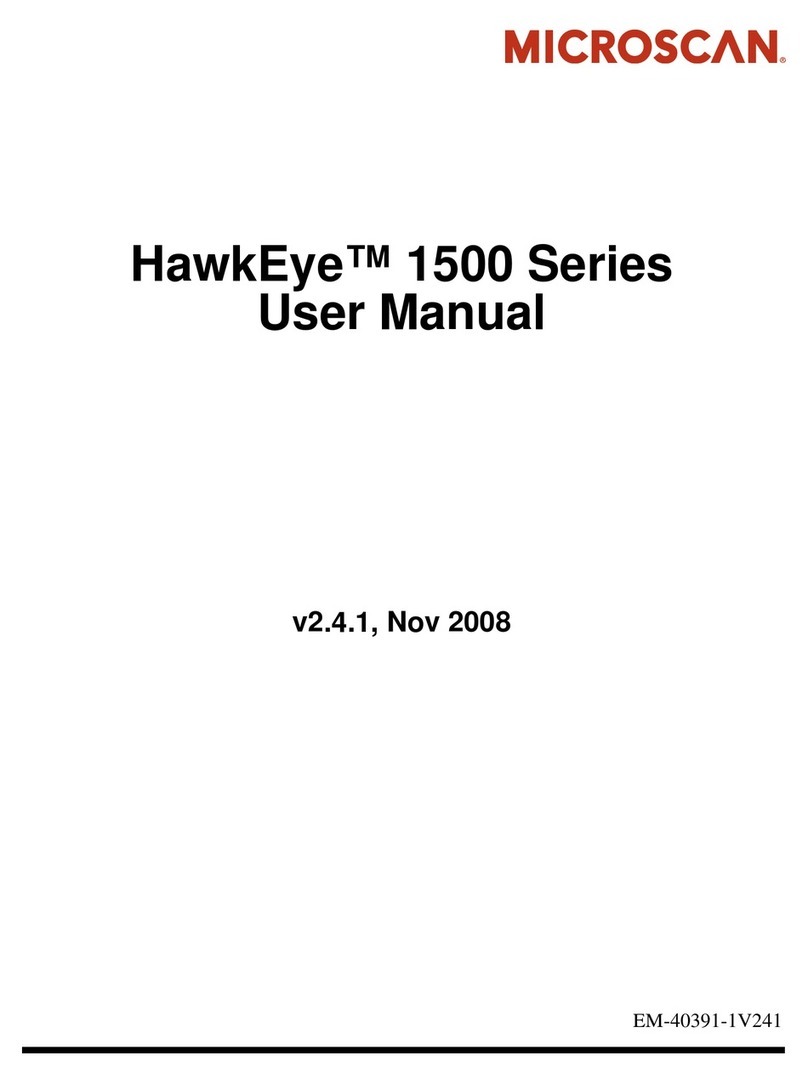 Microscan HawkEye 1500 Series user manual