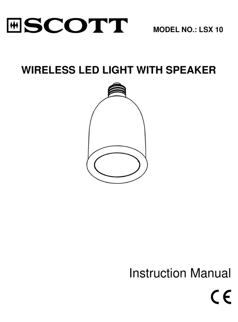 Scott LSX 10 instruction manual