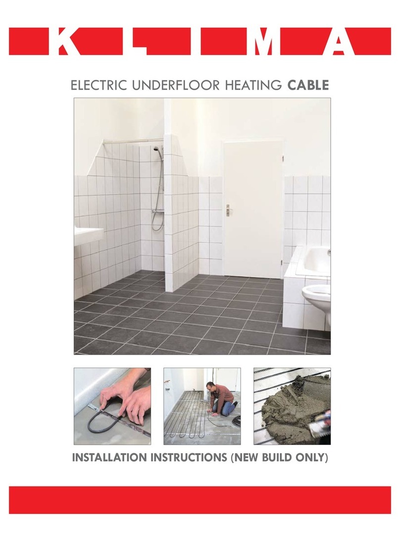 Klima 500 installation instructions