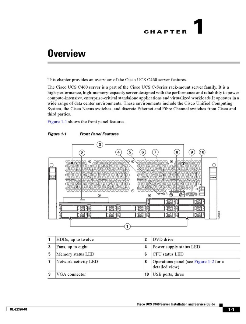 Cisco UCS C460 User manual