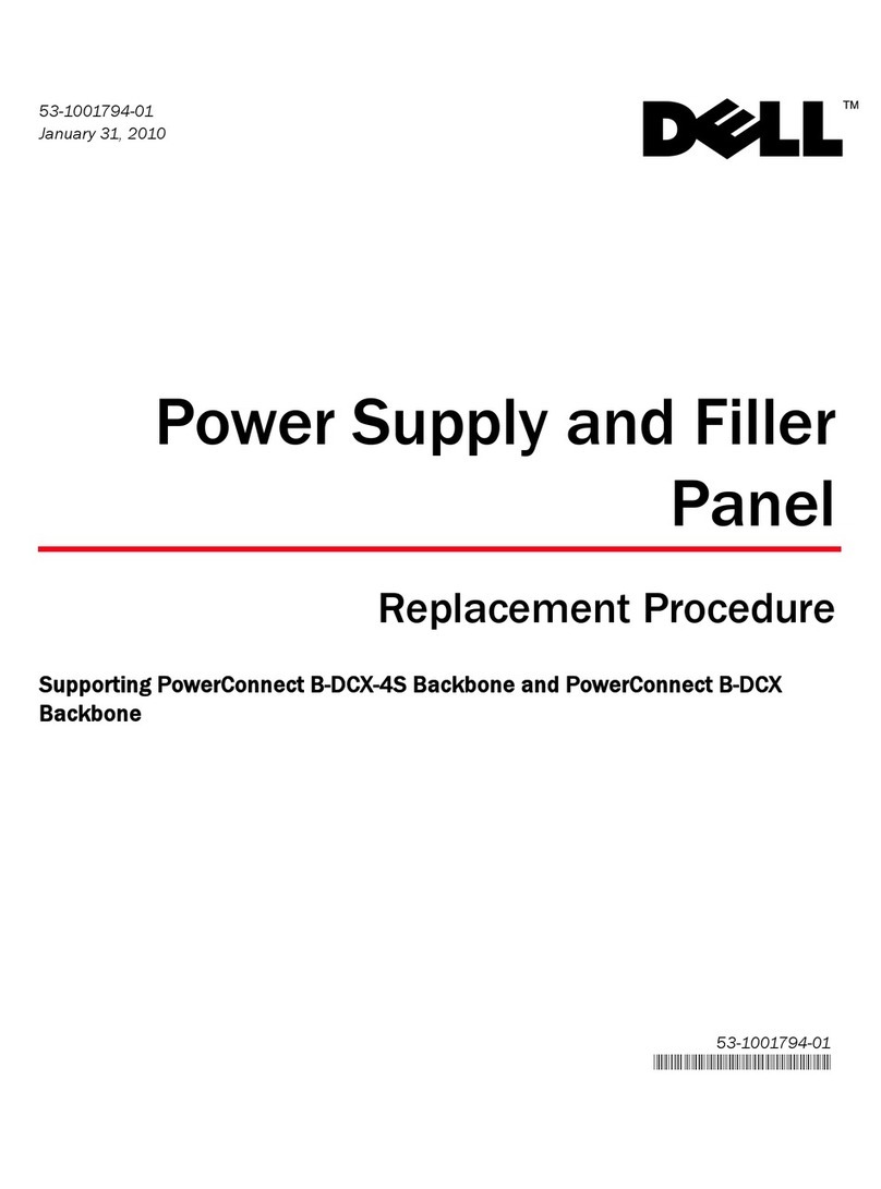 Dell PowerConnect B-DCX-4S Backbone Replacement procedure