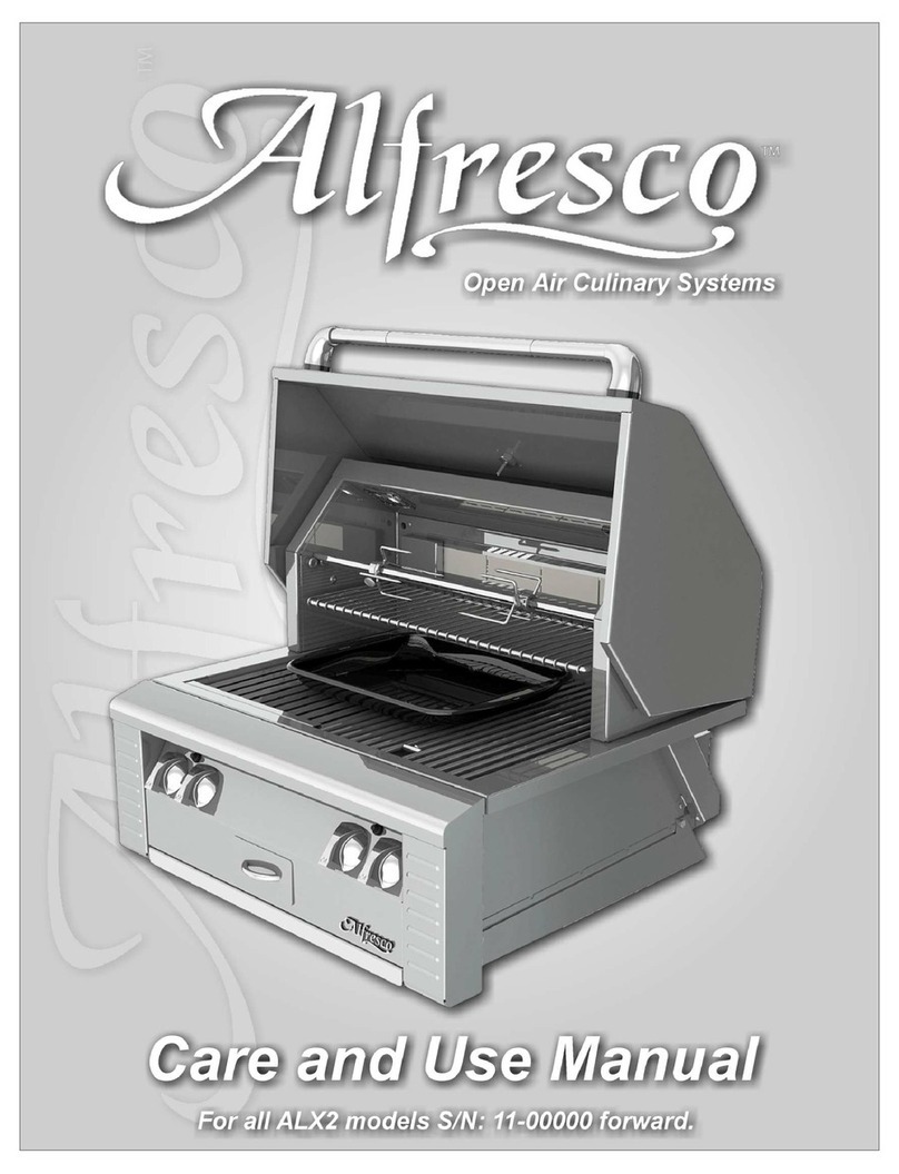 Alfresso ALX2 use and care manual