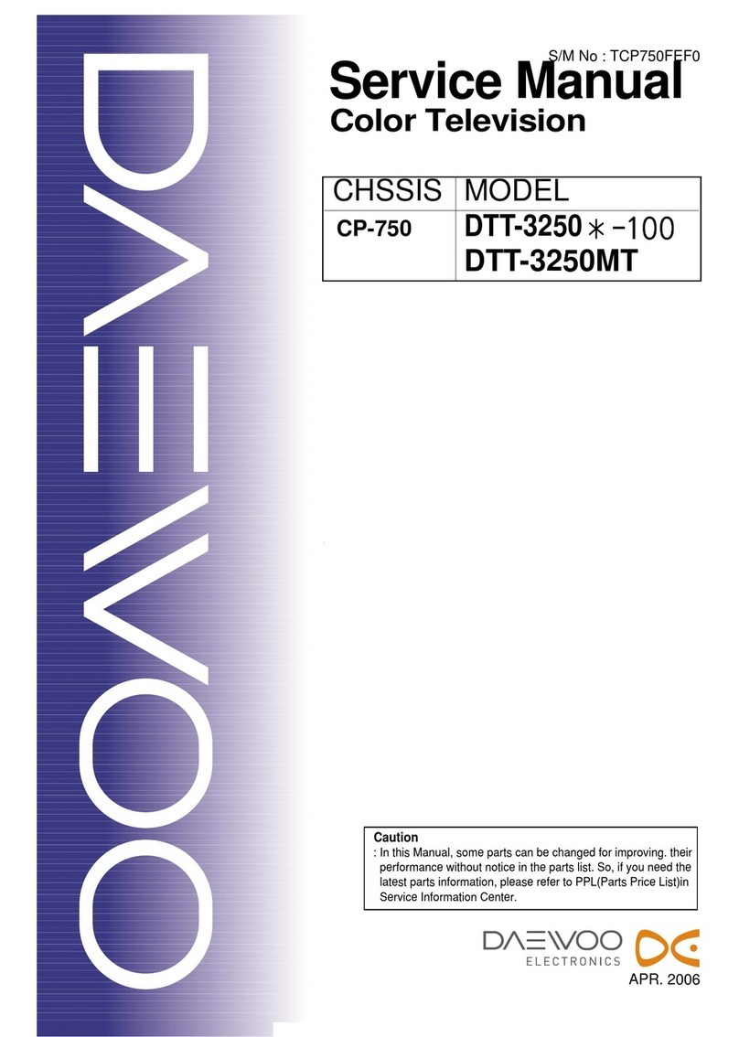 Daewoo DTT-3250MT User manual
