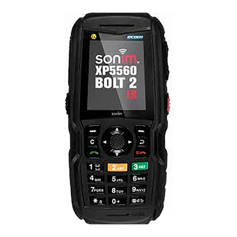 Sonim XP5560 BOLT IS ECOM EX-HANDY 08 User manual Sonim XP5560 BOLT IS ECOM EX-HANDY 08 User manual