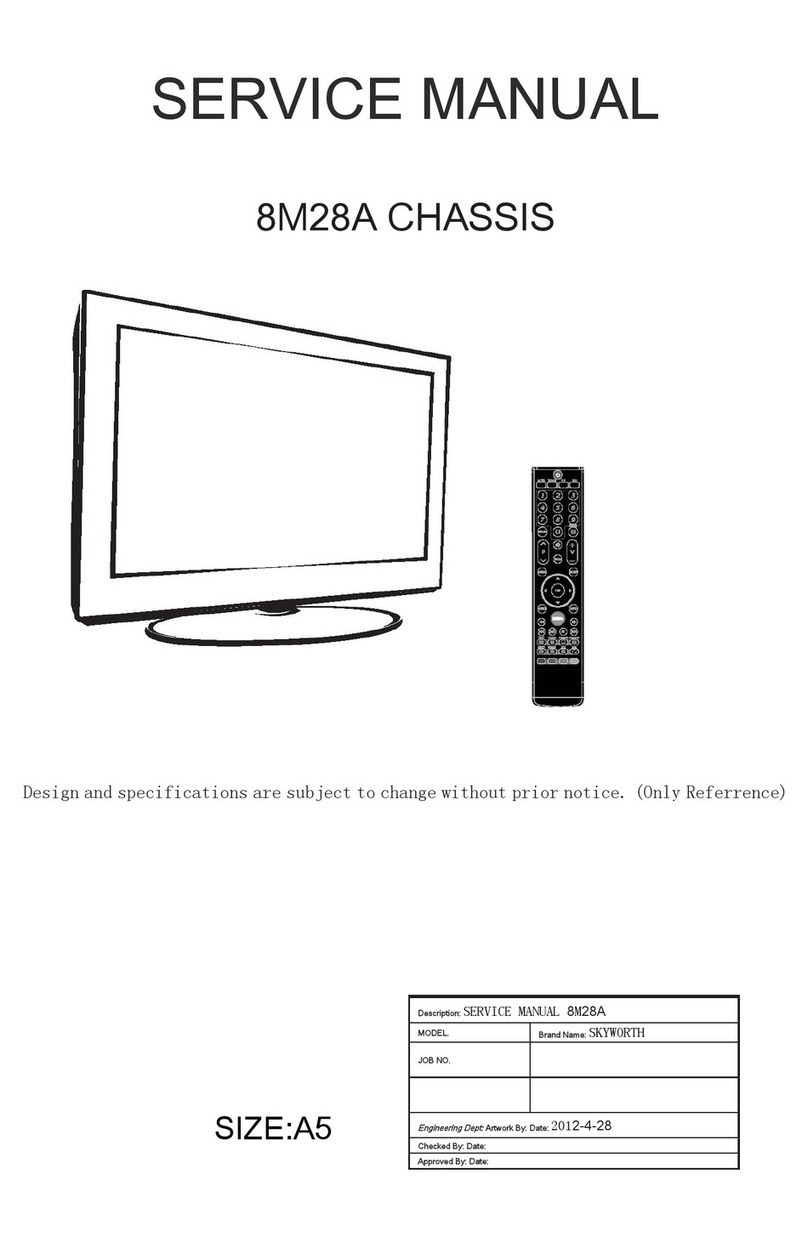 Skyworth LED 8M28A User manual