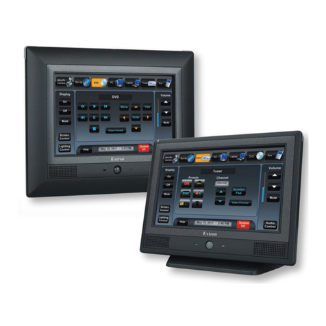 Extron electronics TLP 710MV user guide