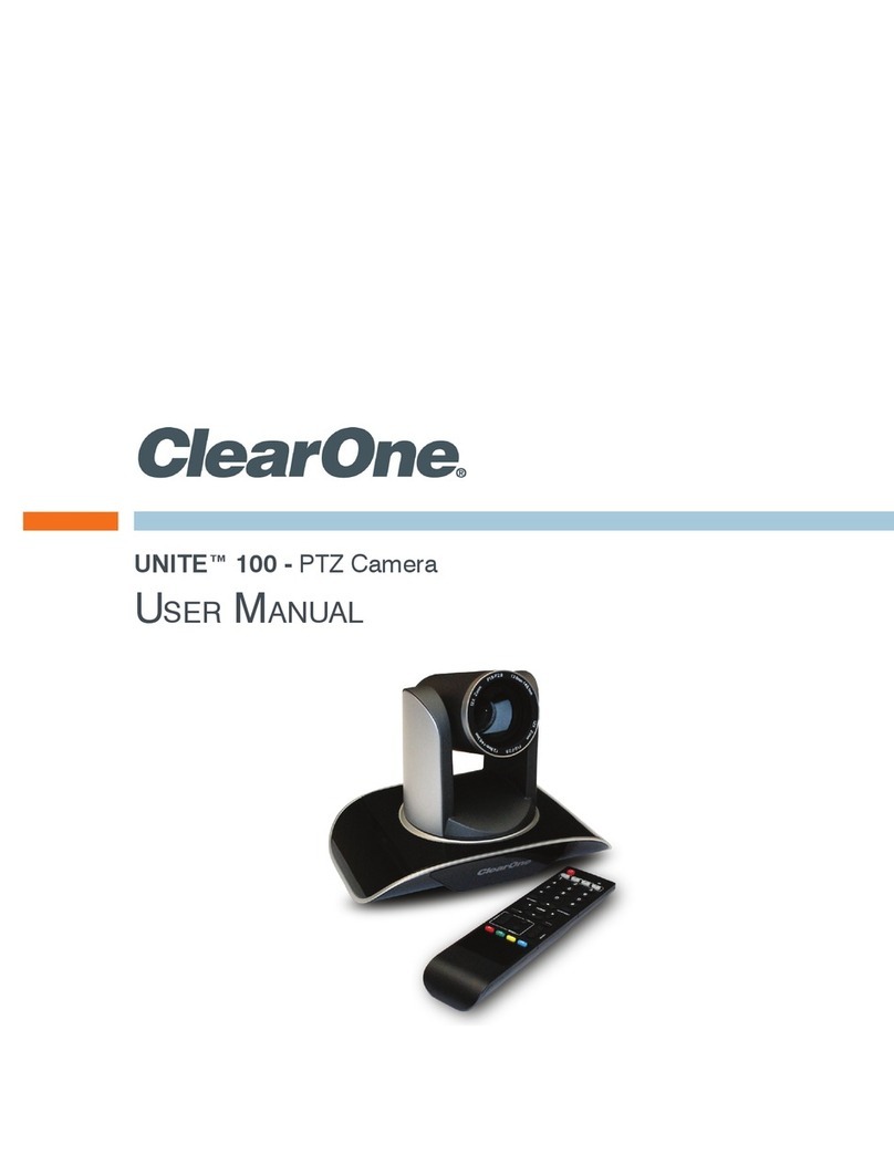Clear One UNITE 100 user manual