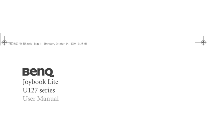 BenQ Joybook Lite U127 series User manual