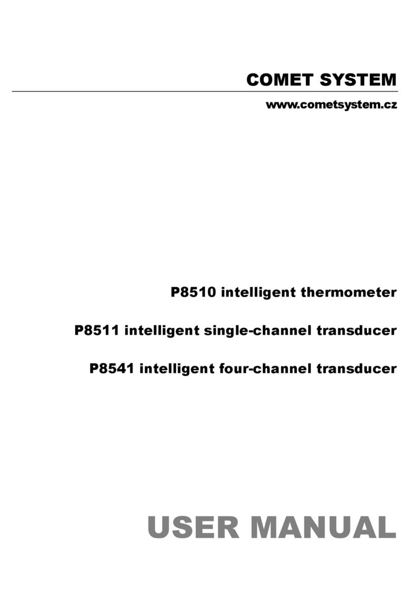 Comet System P8510 user manual