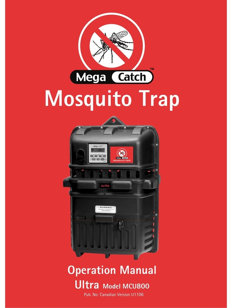Mega Catch MCU800 Operation manual
