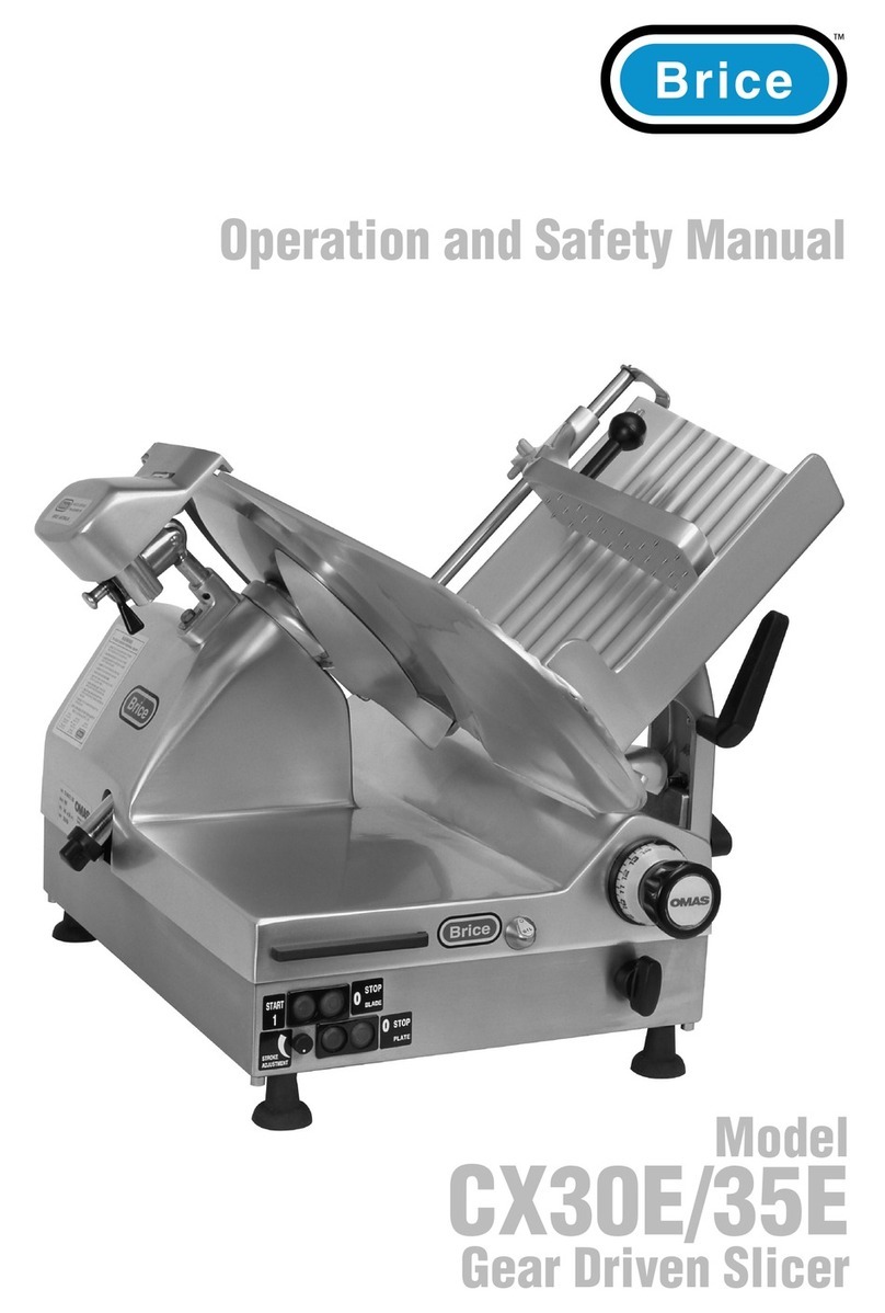 Brice CX30E Use and care manual