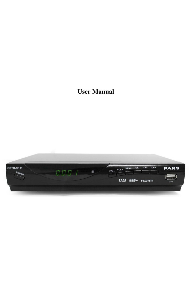 Pars PSTB-9011 User manual