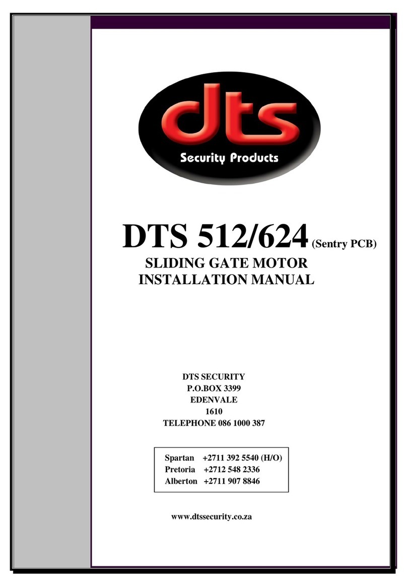 DTS 512 installation manual