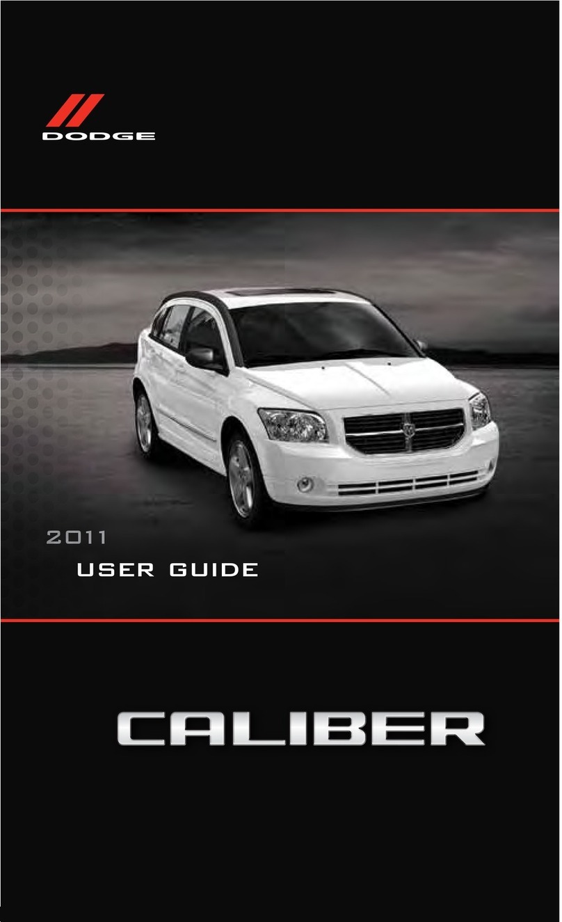 Dodge CALIBER 2011 User manual