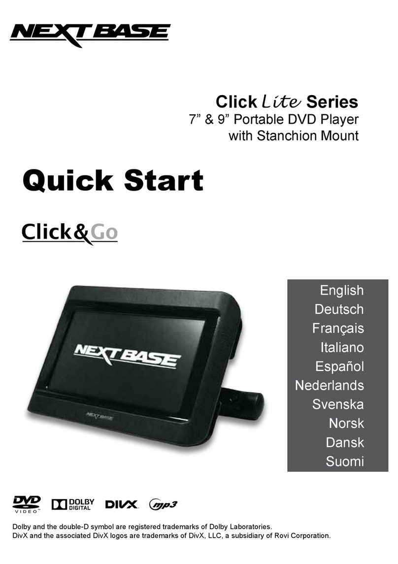NextBase Click Lite Instructions for installation and use