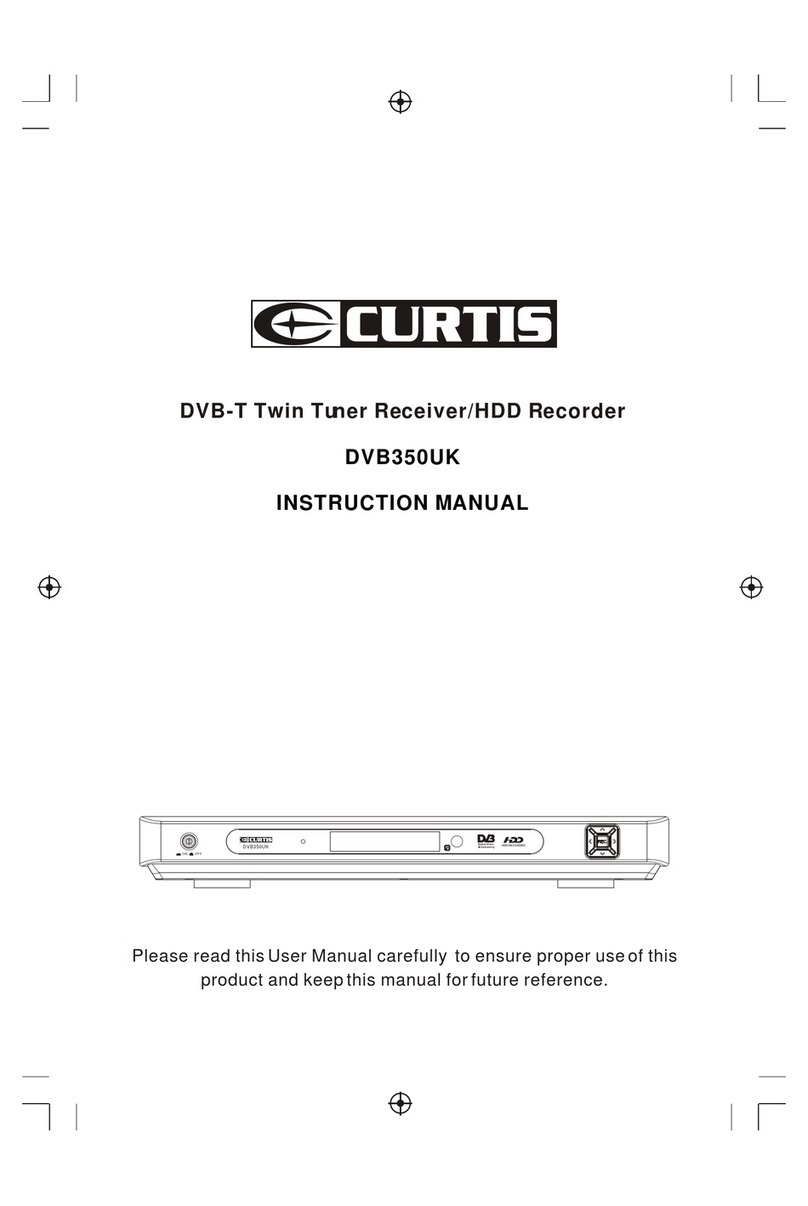 Curtis DVB350UK instruction manual