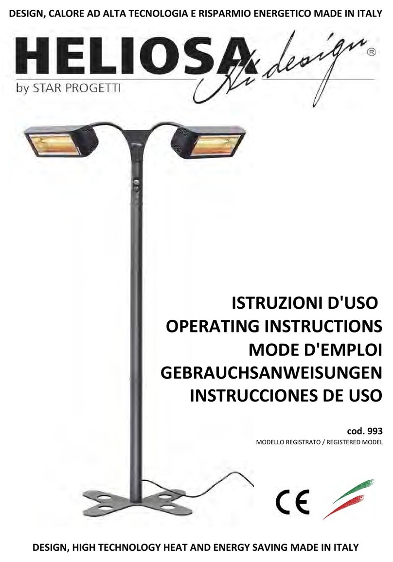 HELIOSA HI DESIGN 993 operating instructions
