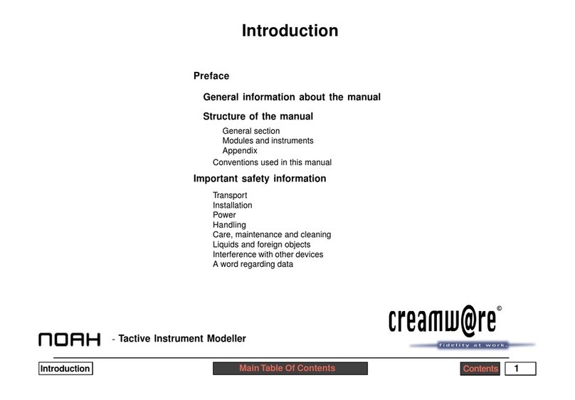 CreamWare Noah user guide