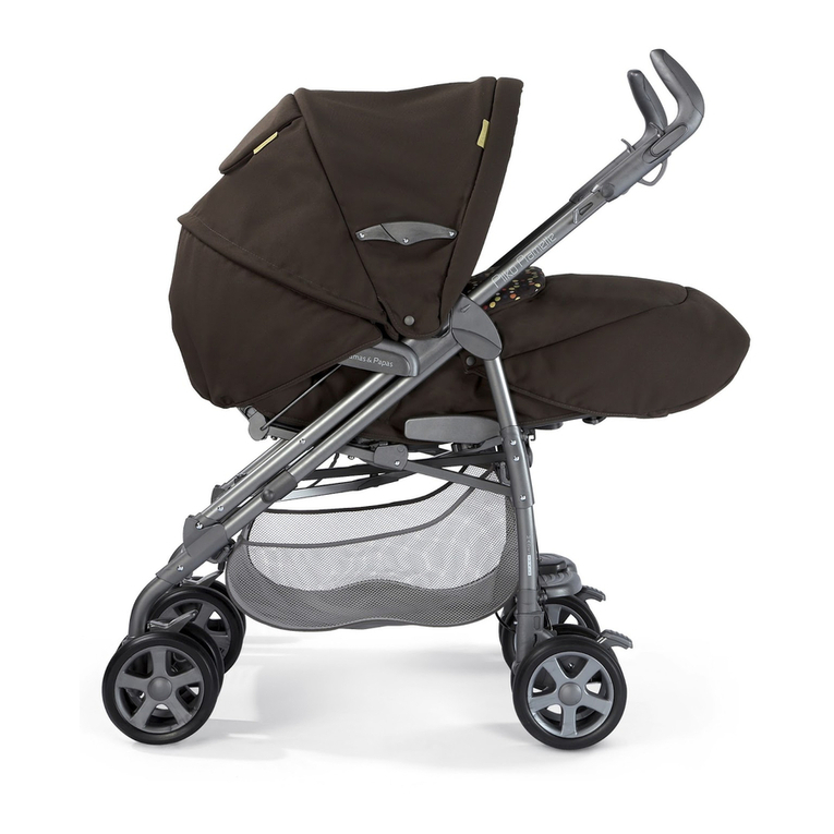 Mamas & Papas A3 pramette pusgchair Instructions for use