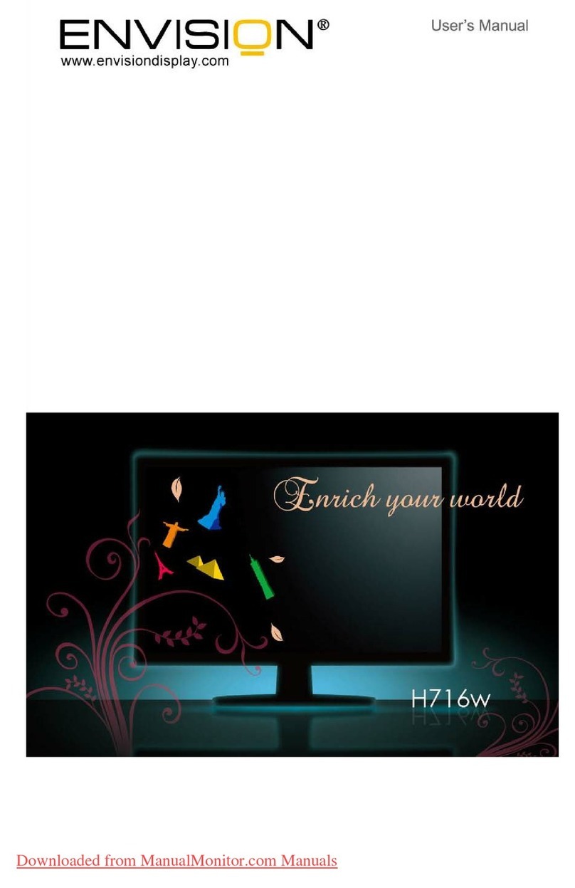 Envision H716w User manual