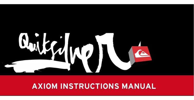 Quicksilver AXIOM User manual