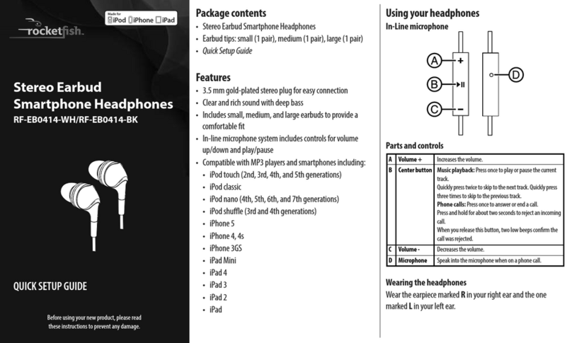Rocket Fish RF-EB0414-WH User manual Rocket Fish RF-EB0414-WH User manual