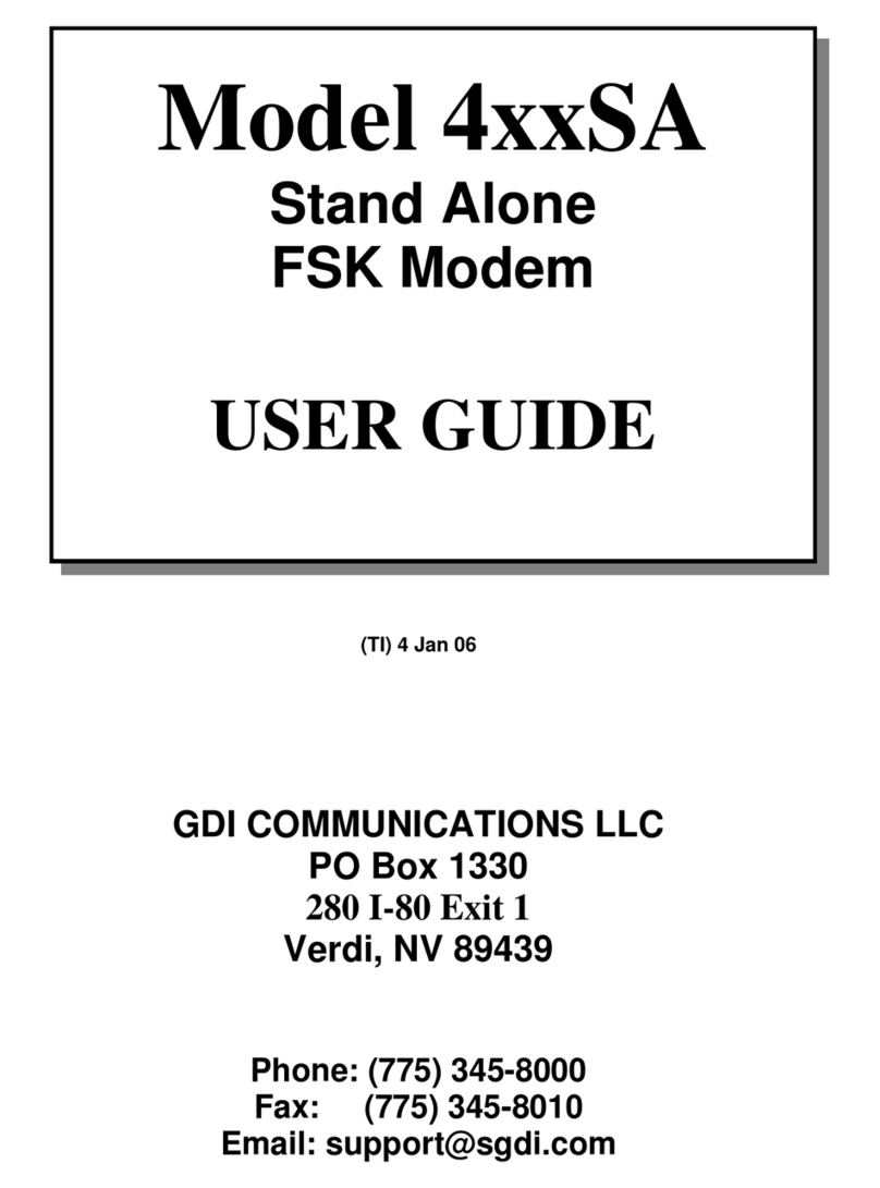 GDI 4xxSA User manual