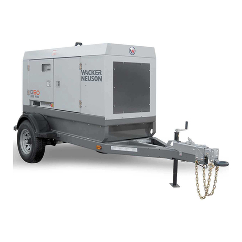 Wacker Neuson G50 User manual