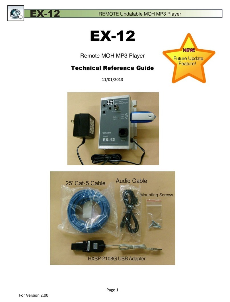 Scutch EX-12 Technical reference guide